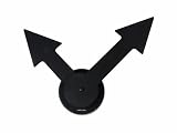Present Time Karlsson Little Big Time Arrow Wall Clock, Black