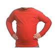 Beach Depot UPF 50+ Toddler's Long Sleeve Rash Guard Shirt - Red