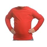Beach Depot UPF 50+ Toddler's Long Sleeve Rash Guard Shirt - Red Large 4T