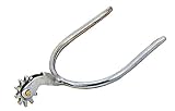 STA-BRITE Chrome Plated Men's Slip on Spur - Chrome - Mens