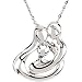 Sterling Silver Inspirational Blessings Child Family Necklace