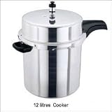 PRESTIGE POPULAR ALUMINIUM PRESSURE COOKER -12Lts