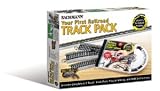 Bachmann Trains Snap-Fit E-Z Track Nickel Silver World's  Greatest Hobby First Railroad Track Pack