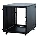 Kendall Howard Compact Series SOHO Server Rack - Rack - textured black powder - 12U