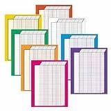 Trend T73901 Vertical Jumbo Incentive Charts, 22 x28, 50 Rows/30 Columns, 8/pack