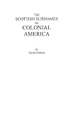 The Scottish Surnames of Colonial America