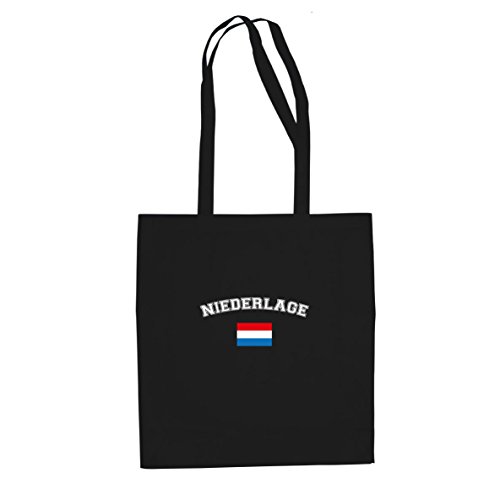 Oranje Niederlage – Stofftasche / Beutel, Farbe: schwarz