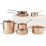 Hammered Copper 10-piece Cookware Set - Frontgate