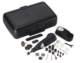 Tools: DREMEL CORDLESS ROTARY TOOL KIT 55PC 7.2V MULTIPRO 10000/20000RPM