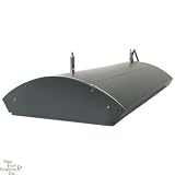 24 inch Giesemann Basic HQI 1 x 150W Light Fixture - Black