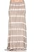 Frumos Womens Tie Dye Long Skirts Elastic Waist Maxi Skirts