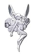 Solid Sterling Silver Fairy Ear Cuff