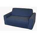 Fun Furnishings  Sofa Sleeper, Denim