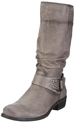Tamaris Black 1-1-25081-27, Damen Stiefel, Grau (GRAPHITE 206), EU 39