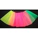 Fancy Dress Neon Tutu Kids Size S/M (Fits 6-9 Years) - Rainbow