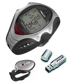 Polar RS800CX Run Heart Rate Monitor Watch with S3 Stride Sensor W.I.N.D.