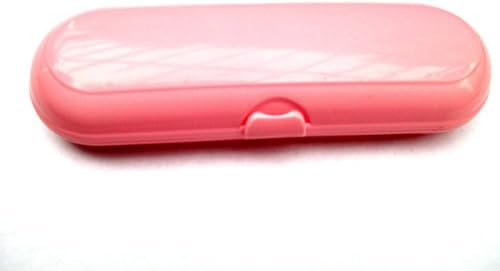 CT® Brand New Replacement Plastic Travel Case for Braun Oral-b Toothbrushes D12、db4510、d16、 D20、oc20、600、650 and so on (Pink, Medium)