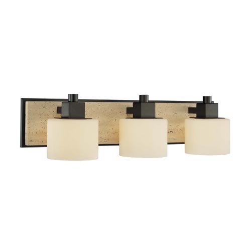 31n%2BLNhhYhL Minka Travertine 3 Light Bath Vanity Fixture 6153 244
