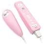 NINTENDO Wii PINK SILICONE REMOTE + NUNCHUK SKIN CASE