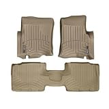 2003-2006 Lincoln Navigator Tan WeatherTech Floor Liner (Full Set) [With 2nd Row... by WeatherTech