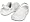 Men's Crocs BISTRO Ankle-Strap Work Clogs WHITE 7 M