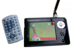 Handheld Digital TV Receiver - DVB-T - 3.5-inch Color Screen