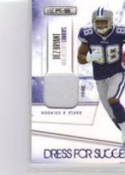 2010 Rookies and Stars Dress for Success Jerseys Prime #23 Dez Bryant - Dallas Cowboys (Rookie Insert - Piece of Authentic Jersey - Serial #d to 50) (Football Cards)
