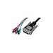 DIGITUS DVI-I 24+5 Cinch (RCA / RGB) Kabel, Länge = 2,0 m VE=1