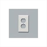 Nema 106 Duplex Wall Plate Color: Ivory