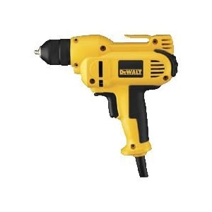 DEWALT DWD115K 8 Amp 3 8-Inch VSR Mid-Handle Grip Drill Kit with Keyless Chuck by 