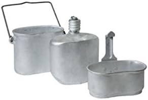 Made in USSR Original Soviet Russian Army Airborne Forces VDV ВДВ Soldier Mess & Griddle 2 in ONE Kit Canteen New 1984 Original