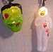 Frankenstein & Mummy Halloween String Lights (SJ)