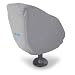Hurricane Bucket, Helmsman And Fixed Back Boat Seat Cover In Grey