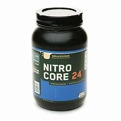 NITRO CORE 24 VANILLA ICE CREAM 3 LBS BY OPTIMUM NUTRITION