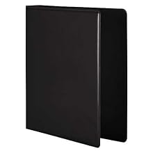 Wilson Jones 386 Line Basic D-Ring View Binder, PVC-Free, 1.5 Inch Capacity, 8.5 x 11 Inches Sheet Size, Black (W386-34BA)