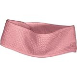 Kingsley Waffle Weave Head Band with Velcro Closure, Pink
