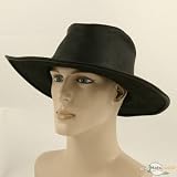 Leather Weekend Walker Hat - Black by E4hats