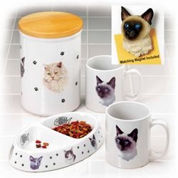 5pc. Luxury Cat Set Siamese (5Cat-SC-CSB)