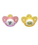  : Baby Looney Tunes 2- Pack Pacifiers With Carry Case - blue/green, one size