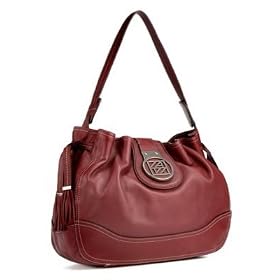 Anne Klein Legend Large Drawstring Hobo Bag