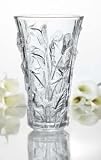 8.5 INCH CALA LILY CRYSTAL VASE