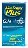 Search : Alka-Seltzer Plus Cold Medicine Effervescent Tablets, Sparkling Original - 48 Ea