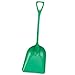 Hygienic Shovel, Green, 11 x 14 In, 38 In L
