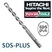 Hitachi HM-Hammerbohrer SDS-plus, Durchm.: 6 mm 110/50 mm, 2-Schneider