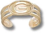 Georgia Bulldogs Solid 10K Gold ''G'' Toe Ring
