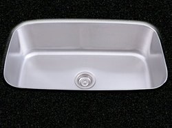 Undermount 16 Gauge Stainless Steel Single Bowl Kitchen Sink