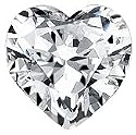 Certified Diamond (Heart, Very Good cut, 1.61 carats, I color, I1 clarity)