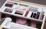 Drawer Doubler Divided Organizer - White