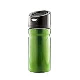 Stainless Steel Thermal Water Bottle - 12 oz Hula Green with Pop Lid