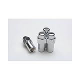Gorilla Automotive Products 74177: Lug Nuts, Shank with Washer, 7/16 in. x 20 RH, Closed End, Chrome Plated Steel, Set of 4
